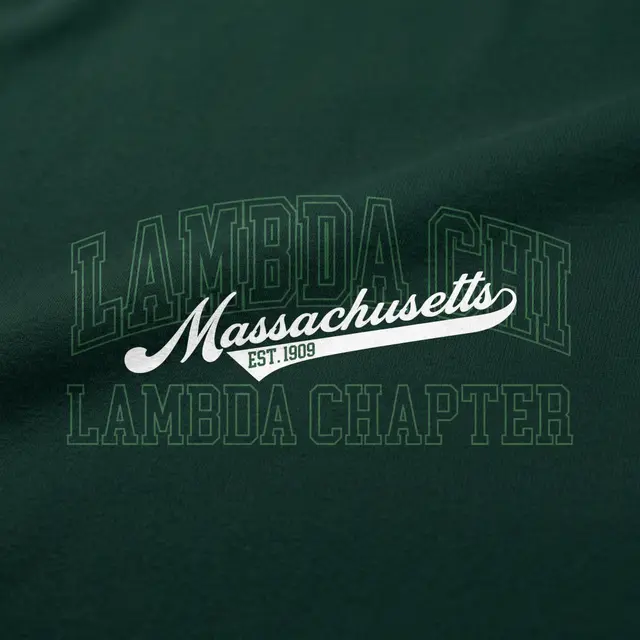 Lambda Chi Alpha Hand Drawn Lettering PR Sweater