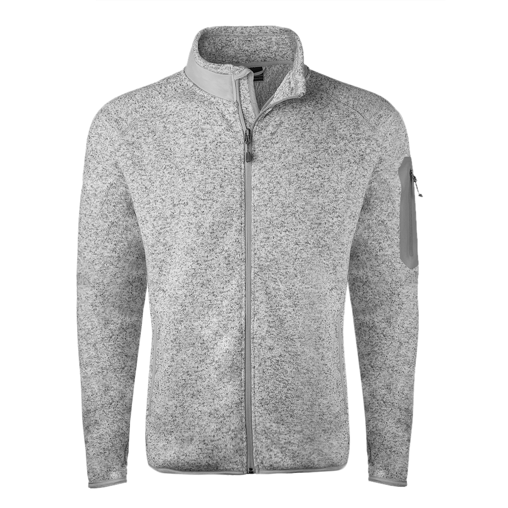 Fossa Apparel Villa Sweater Fleece Jacket | Fresh Prints