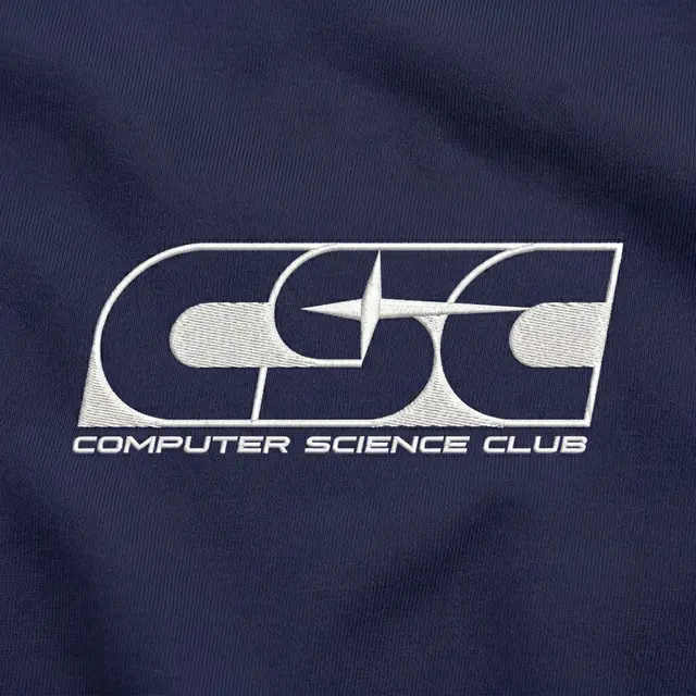 Computer Science Club Modern Logo PR Hoodie