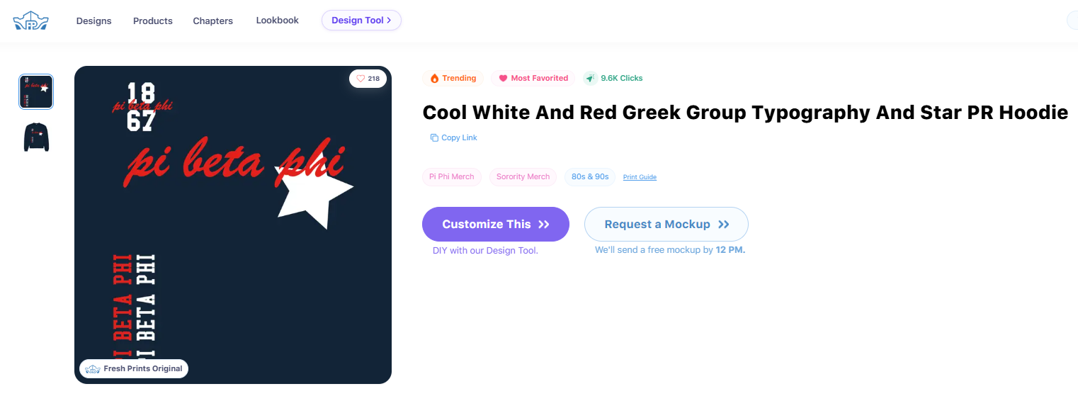 Customize This Button on Fresh Prints Design Gallery