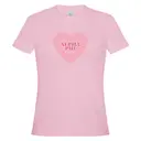 Alpha Phi Lace Heart with Floral Pattern PR Shirt 2