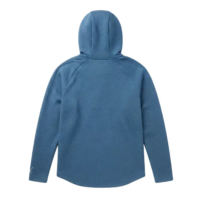 Puma Golf Men's Pebble Hooded Pullover Blue Horizon Back