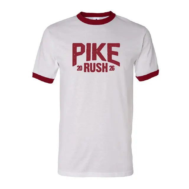 Pi Kappa Alpha Bold PIKE Text Rush Shirt 2