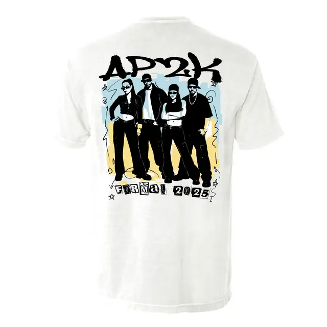 Alpha Phi Omega Bold Crew Graphic Formal Shirt 2