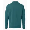Hanes Unisex Garment-Dyed Polo Collar Sweatshirt - GDH490 Cactus Back