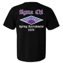 Sigma Chi Purple Sunrise Graphic Rush Shirt 2