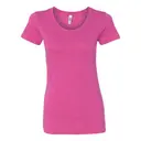 Customizable Bella + Canvas Women's Triblend Tee 8413 Berry Front