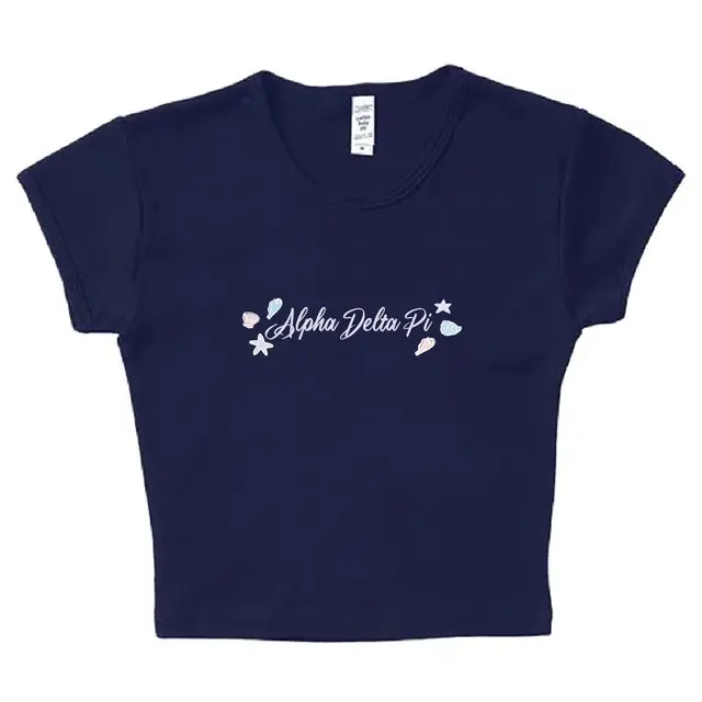 Alpha Delta Pi Seashell Motif PR Shirt 2