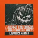 Alpha Tau Omega Jack-O-Lantern Graphic Semi Formal Sweater