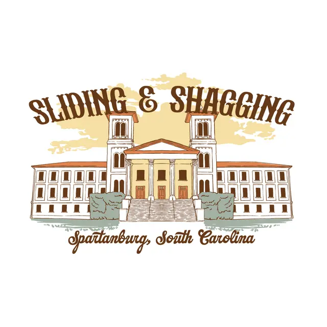Sliding & Shagging Vintage Building PR Shirt