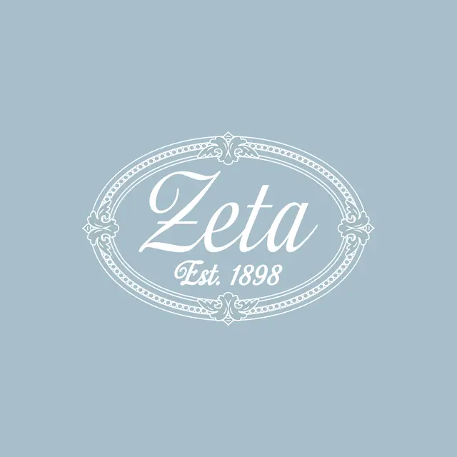 Zeta Tau Alpha Ornate Oval PR Tank