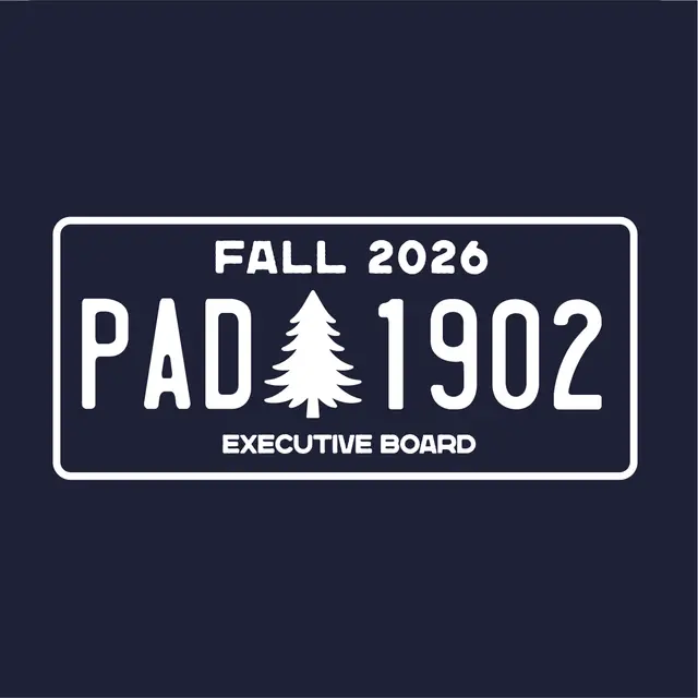 Pine Tree License Plate Executive Board Crewneck
