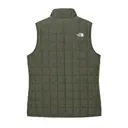 The North Face Women’s Iron Drift Quilted Vest New Taupe Green Back