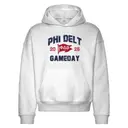 Phi Delta Theta Flag Graphic Game Day Hoodie 2