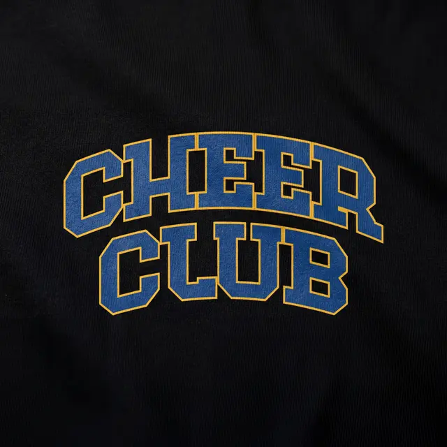 Cheer Club Arched Block Lettering PR Crewneck