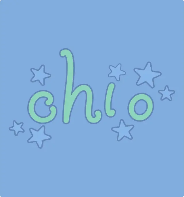 Chi Omega Starry Script PR Tank