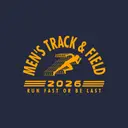 Men's Track & Field Runner Graphic and Bold Texts PR Crewneck