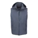 Customizable Fossa Apparel Jupiter Puffer Vest 1581 Denim Blue Front