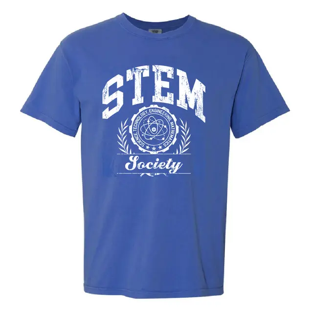STEM Society Bold Athletic Text PR Shirt 2