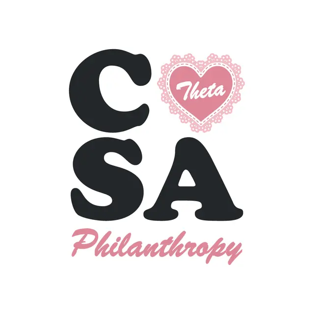 Kappa Alpha Theta Heart Lace Philanthropy Shirt