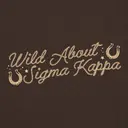 Sigma Kappa Rope Lettering Wild About Rush Tank