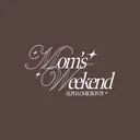 Alpha Omicron Pi Elegant Script Mom's Weekend Hoodie