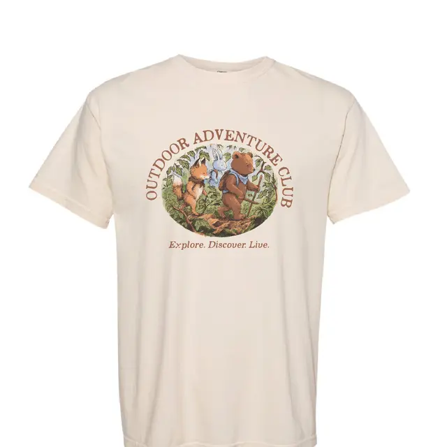 Outdoor Adventure Club Bear and Fox Trekking PR Shirt 2