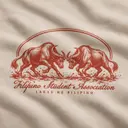 Filipino Student Association Bold Water Buffalo Graphic PR Hoodie