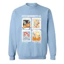 Environmental Club Vintage Floral Graphics PR Crewneck 2