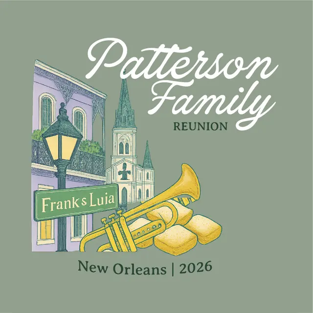 Patterson Family Reunion PR Shirt