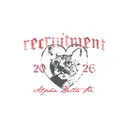 Alpha Delta Pi Cat Heart Graphic Recruitment Shirt