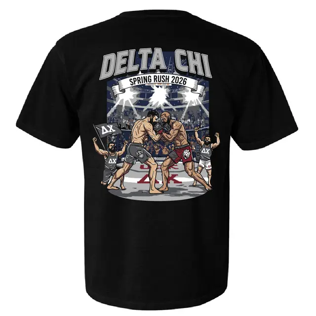 Delta Chi Fighter Showdown Rush Shirt 2
