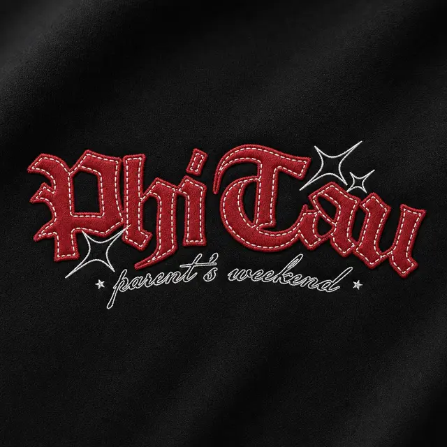 Phi Kappa Tau Starry Script Parent's Weekend Hoodie