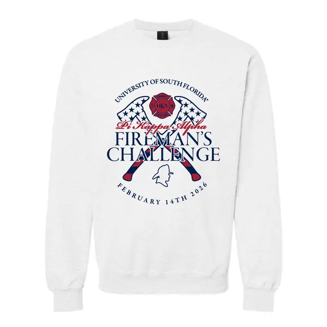 Pi Kappa Alpha Fireman's Challenge Axes and Helmet Sweater 2