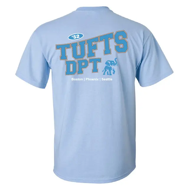 Tufts DPT Bold Lettering PR Shirt 2