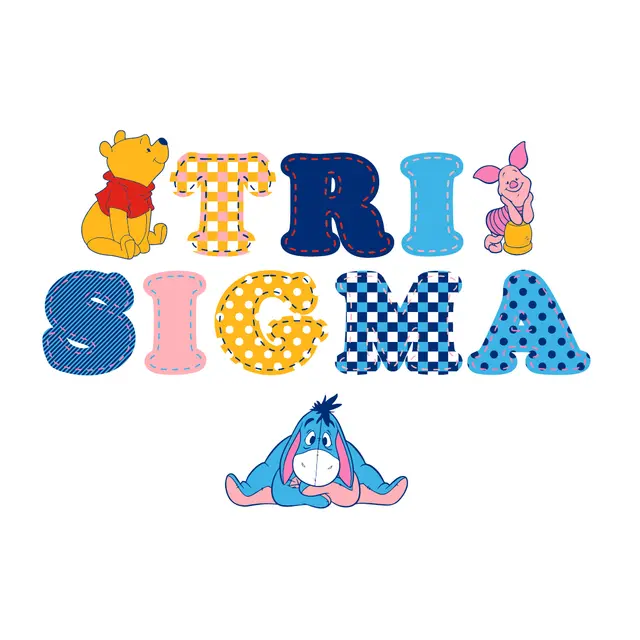Sigma Sigma Sigma Cute Character PR Shirt