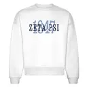 Zeta Psi Distressed Lettering PR Crewneck 2