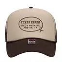 Kappa Kappa Gamma Rope Border Text Dad's Weekend Hat 2