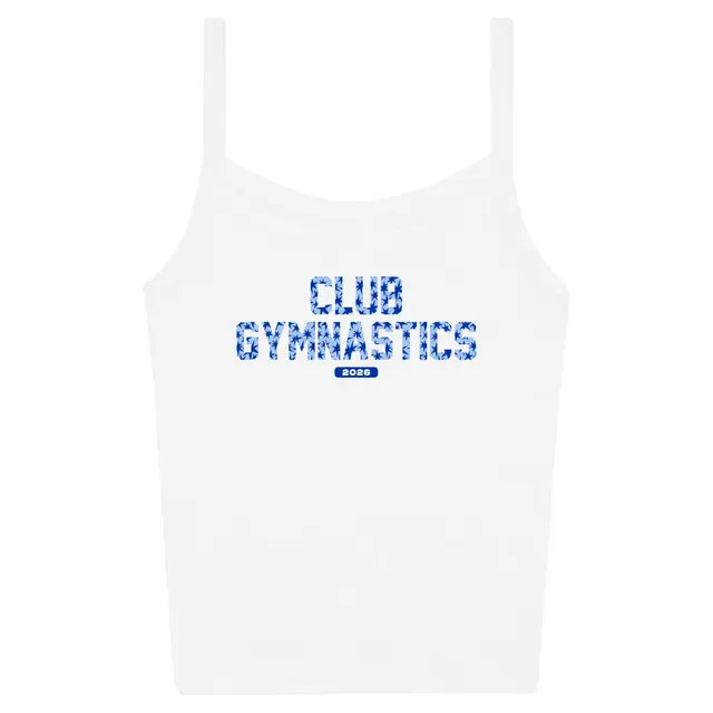 Club Gymnastics Star Pattern Text PR Tank 2