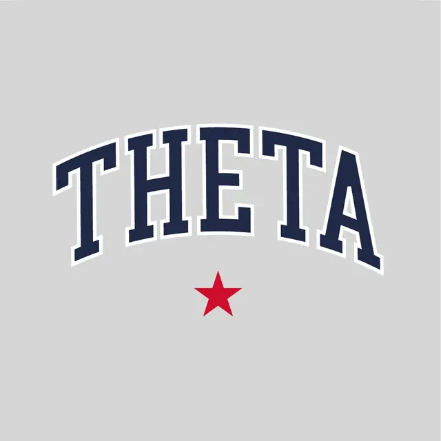 Kappa Alpha Theta Bold Arch Text PR Sweater