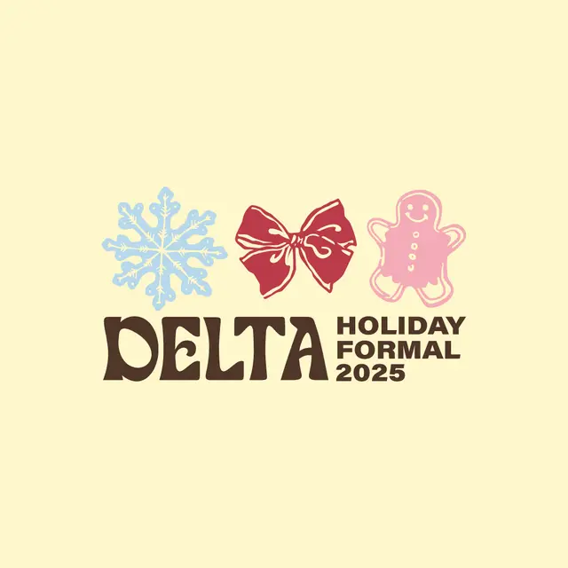 Delta Delta Delta Icons Holiday Formal Tank