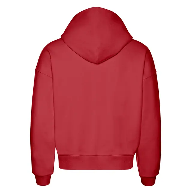 Fresh Prints Boston Heavyweight Hoodie Cherry Back