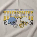 Sigma Chi Football Helmets Homecoming Crewneck