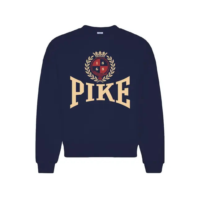 Pi Kappa Alpha Crest Illustration PR Crewneck 2
