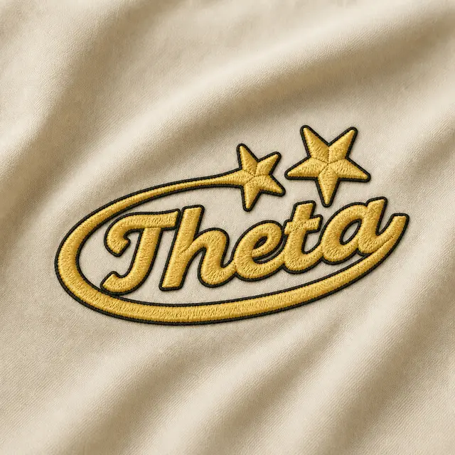 Kappa Alpha Theta Flowing Script Stars PR Tank