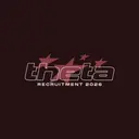 Kappa Alpha Theta Outline Text and Stars Recruitment Shirt