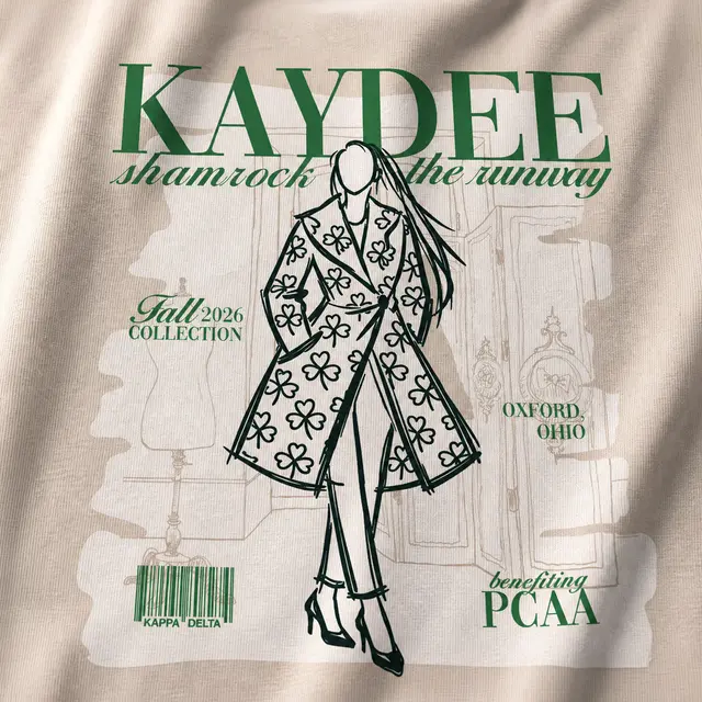 Kappa Delta Floral Illustration Philanthropy Shirt