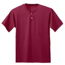 Customizable A4 Tech Performance Henley n3143 Cardinal Front
