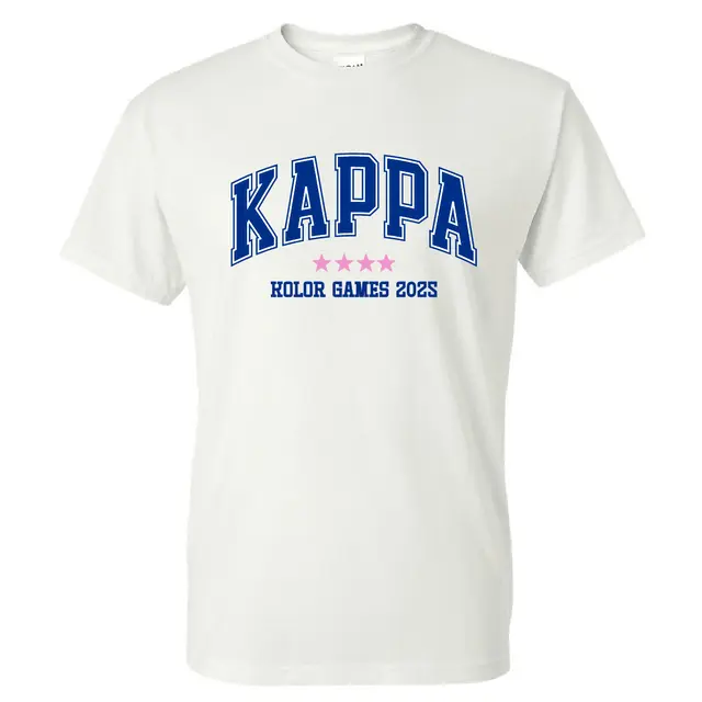 Kappa Kappa Gamma Bold Block Text PR Shirt 2