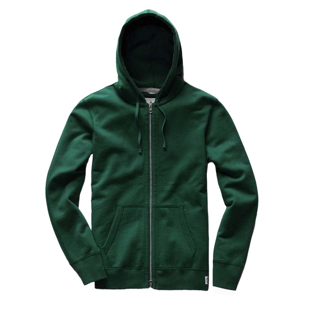 Reigning Champ Midweight Terry Full-Zip Hoodie | Fresh Prints